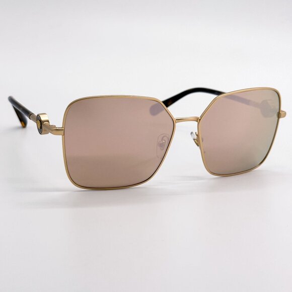 NEW VERSACE SUNGLASSES VE2227 1410/5A GOLD WOMEN EYEWEAR VE2227 14105A main image 5